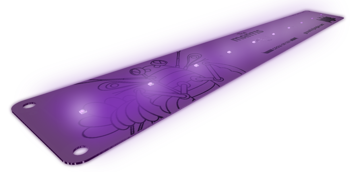 the mantis luz led uv