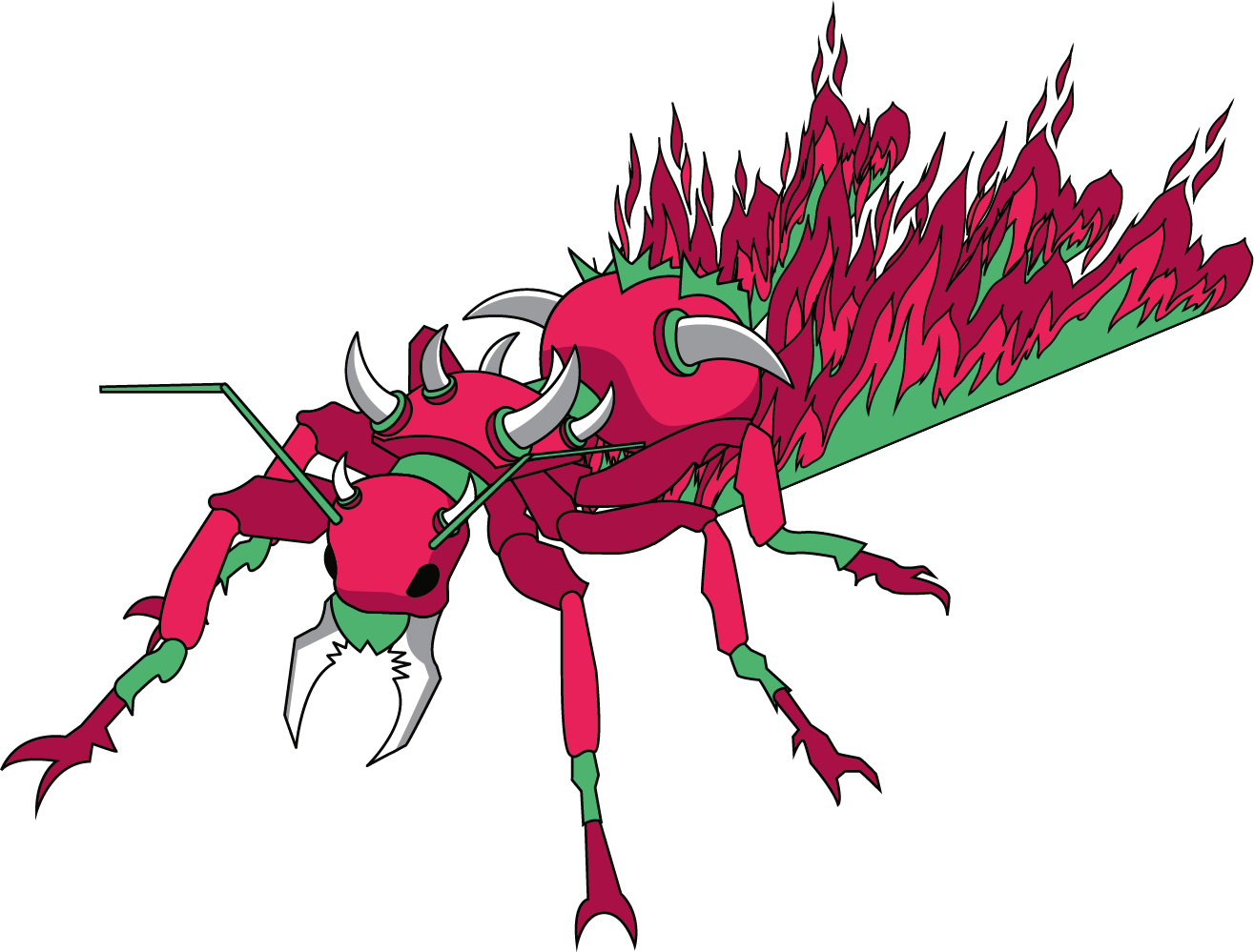 the fire ant ilustracion 2