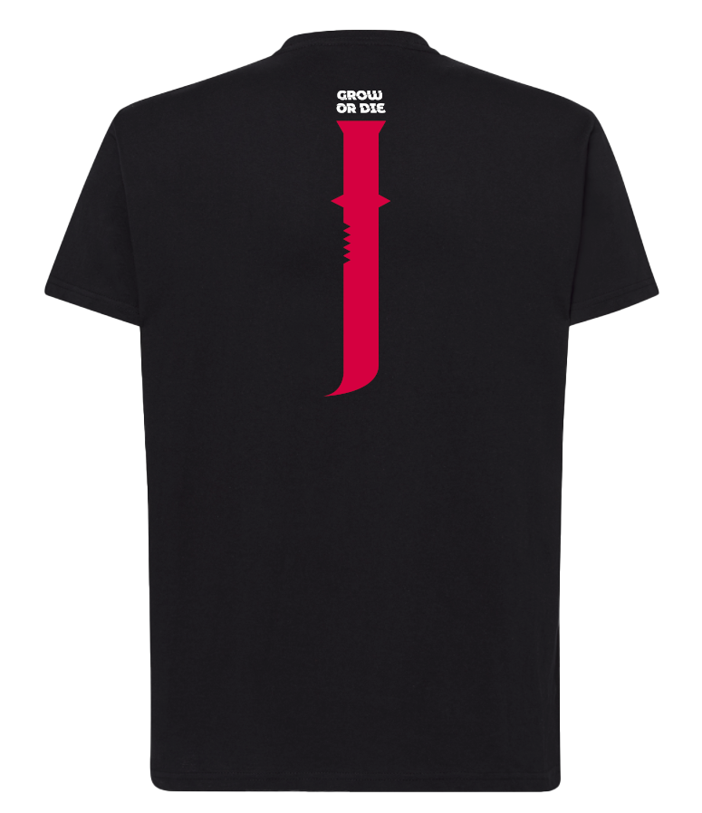 camiseta machete the jungle negra