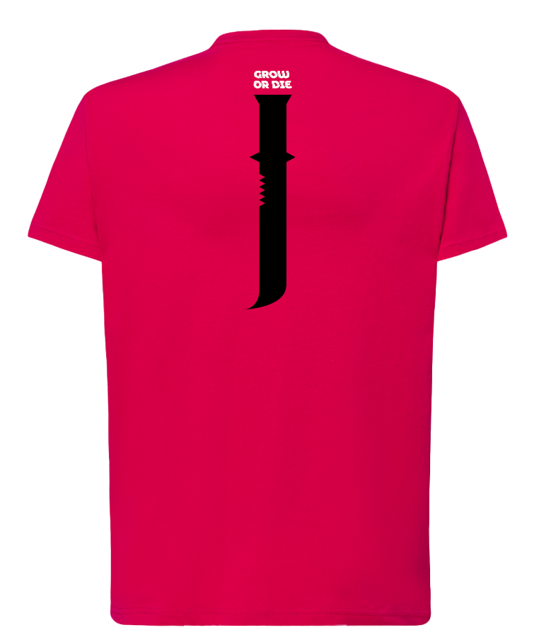 camiseta machete the jungle fucsia