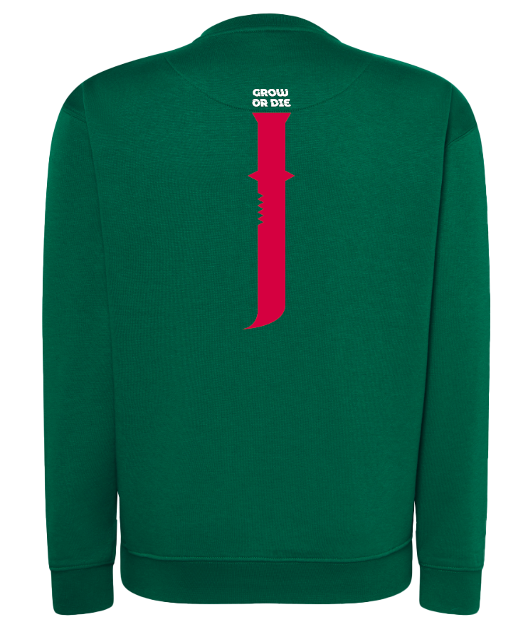 sudadera machete the jungle verde